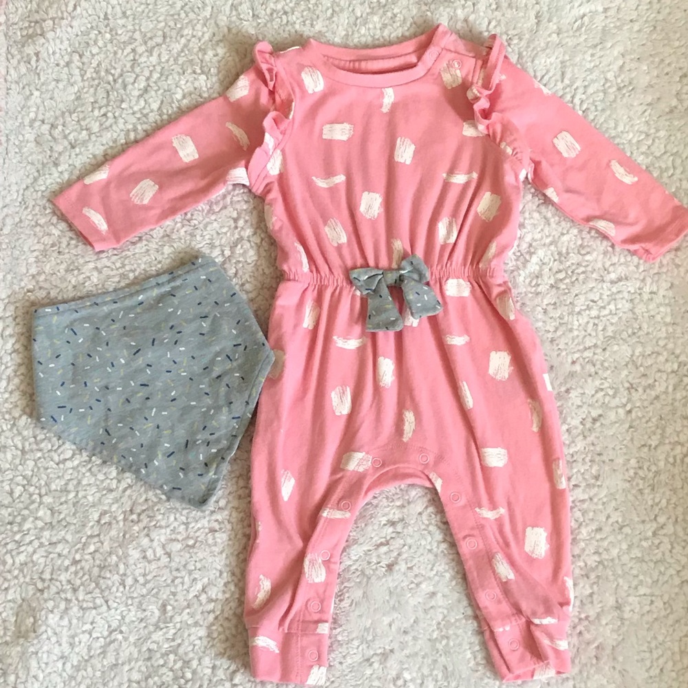Cute Long Sleeve Romper 3-6m